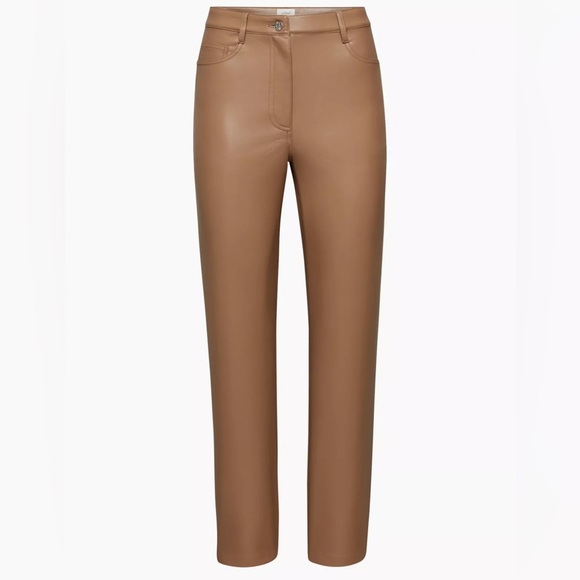 Wilfred Pants - Aritzia Wilfred Melina Faux Leather Pant